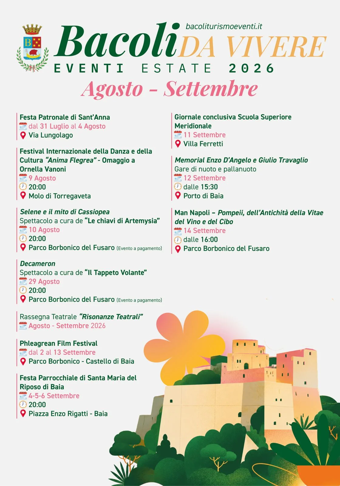 Eventi estivi Bacoli
