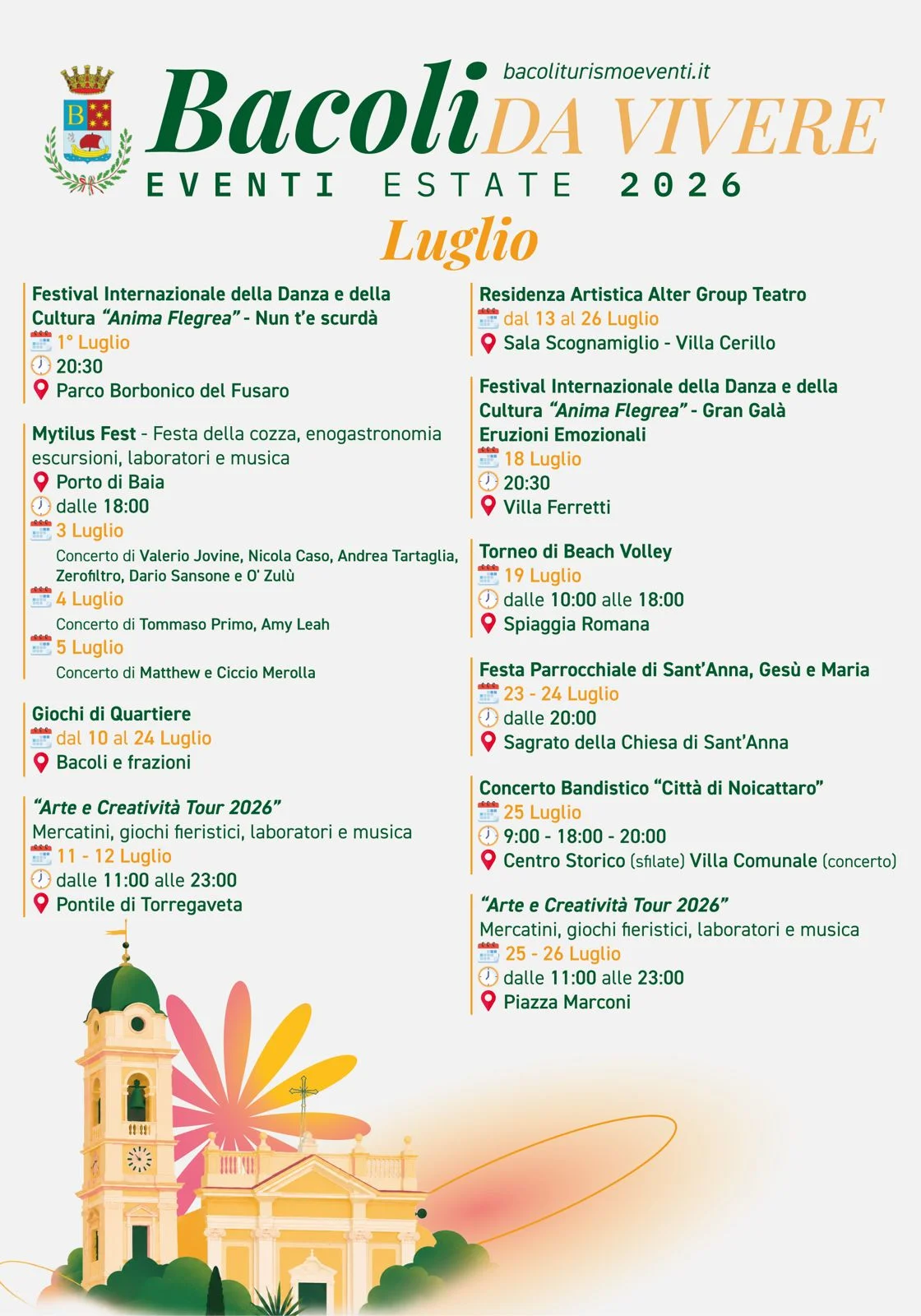 Eventi estivi Bacoli