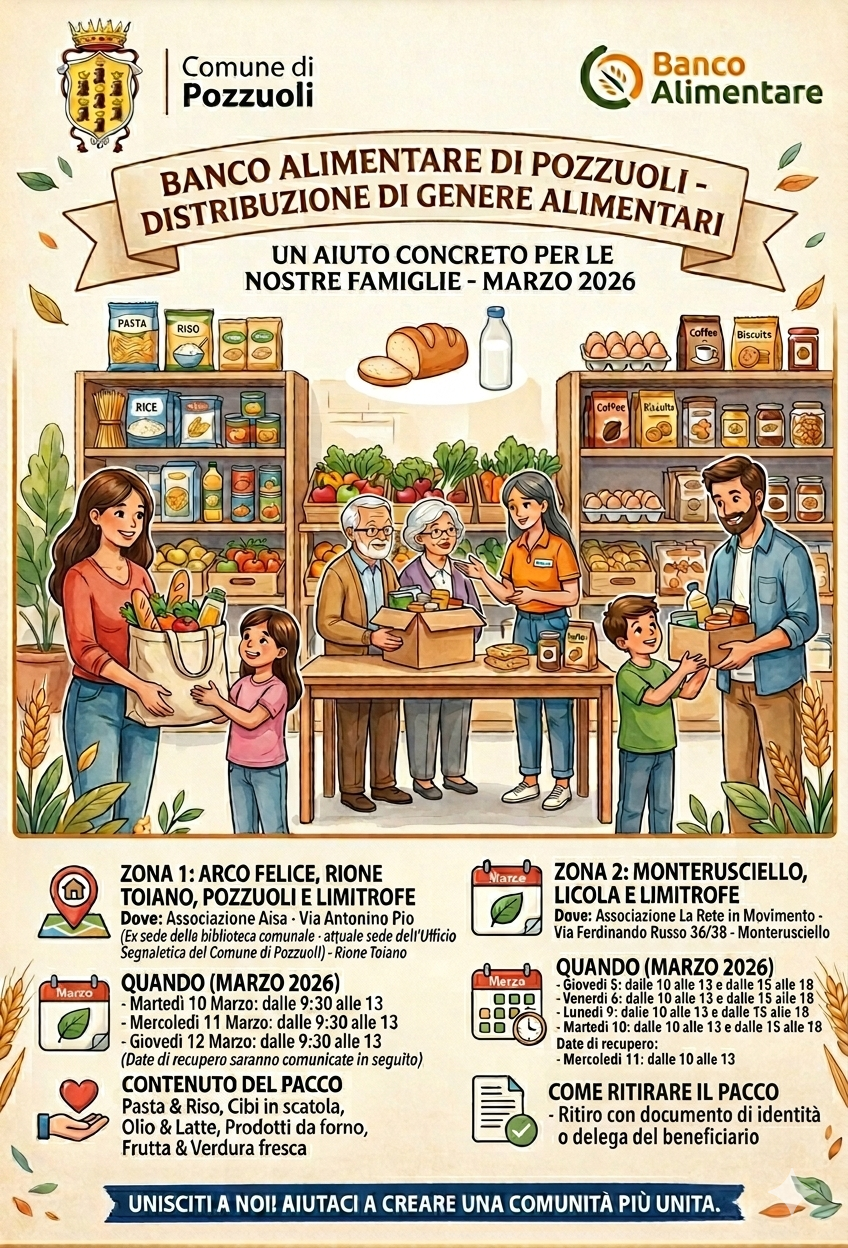 Pacco alimentare marzo