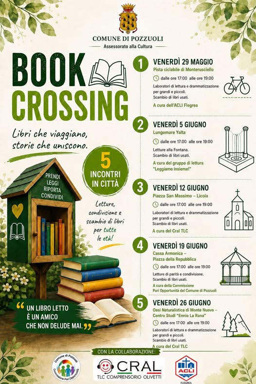 BOOK CROSSING – Libri che viaggiano, storie che uniscono