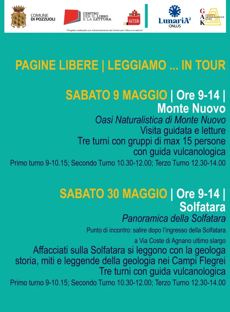 Pagine Libere...leggiamo in tour