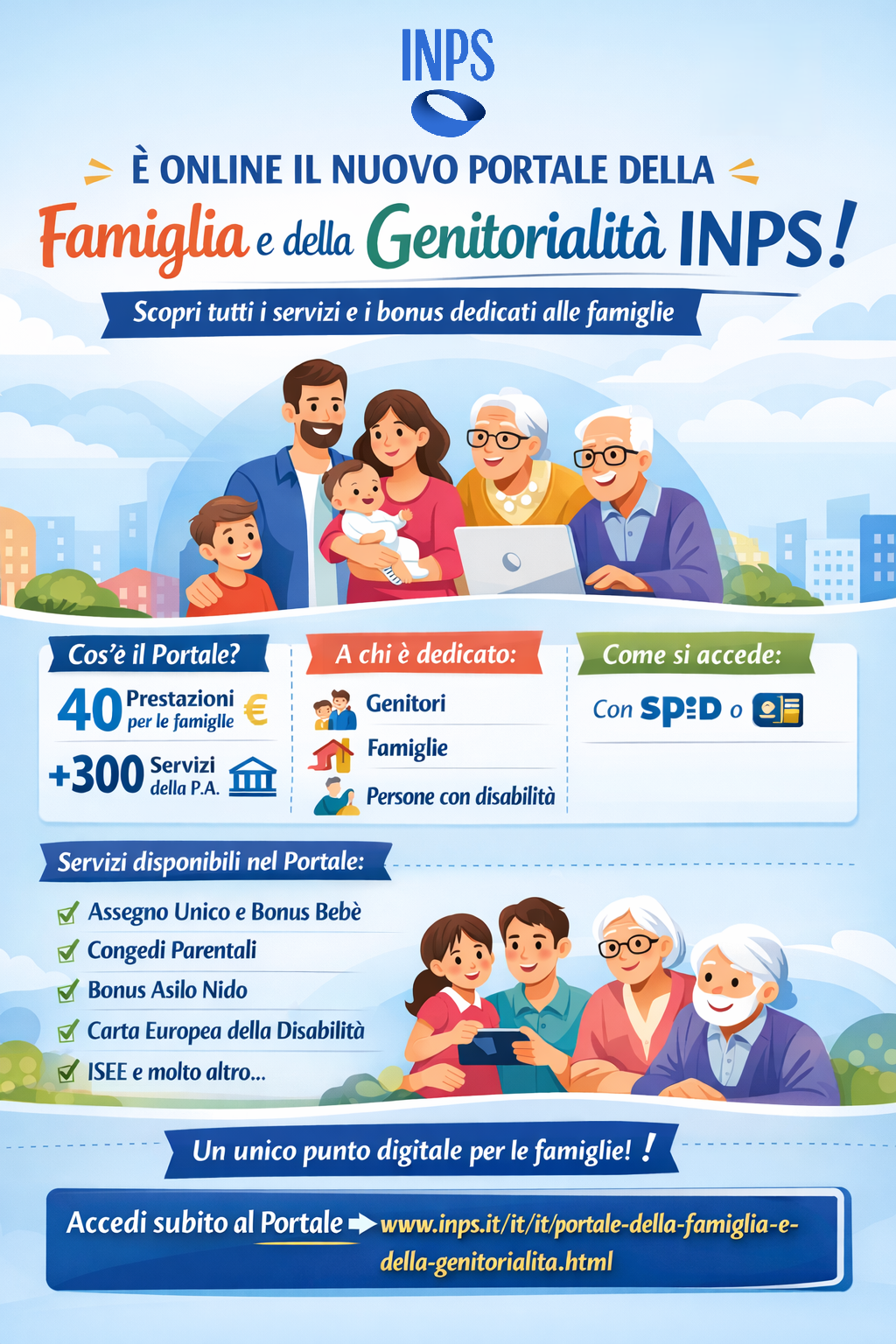 Portale della Famiglia e Genitorialità