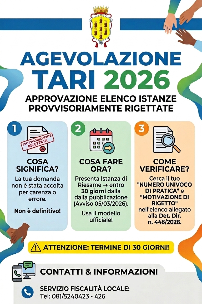 Riesame istanze agevolazione TARI
