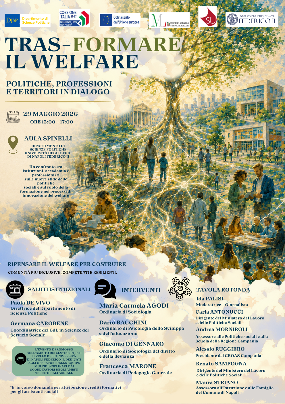 Politiche, professioni e territori in dialogo